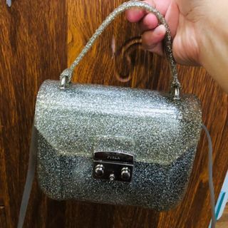 FURLA GLITTERED CANDY BAG