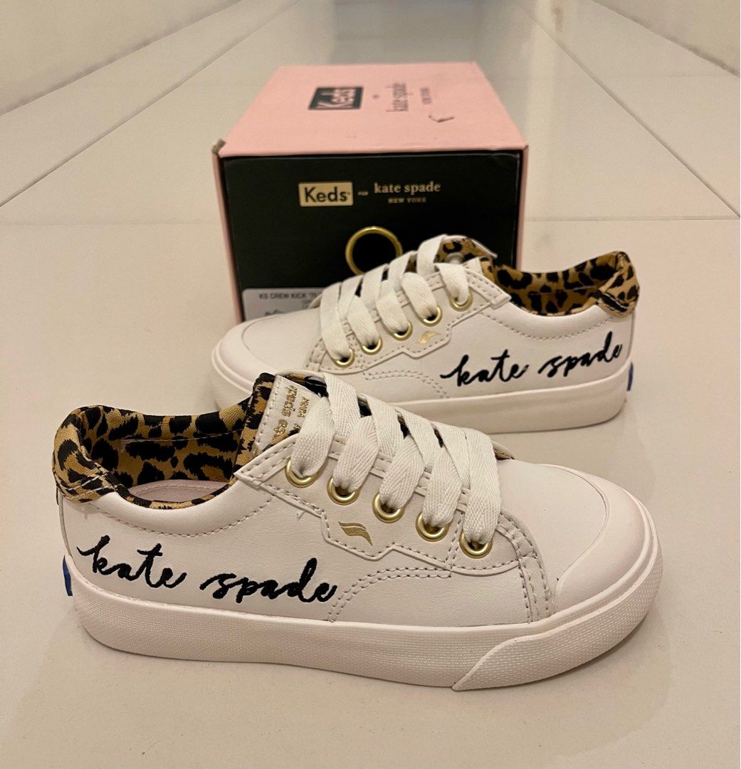 Kids sales leather keds