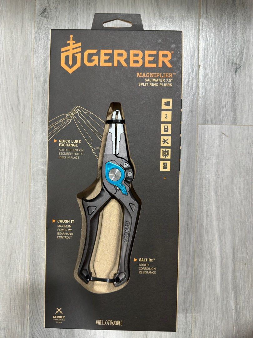 美國戈博gerber magniplier™ 7.5釣魚鉗, 運動產品, 釣魚- Carousell