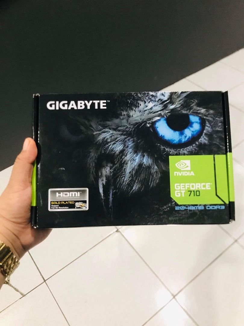 Gigabyte GT710 2GB DDR3 NVIDIA GEFORCE GPU Computers Tech