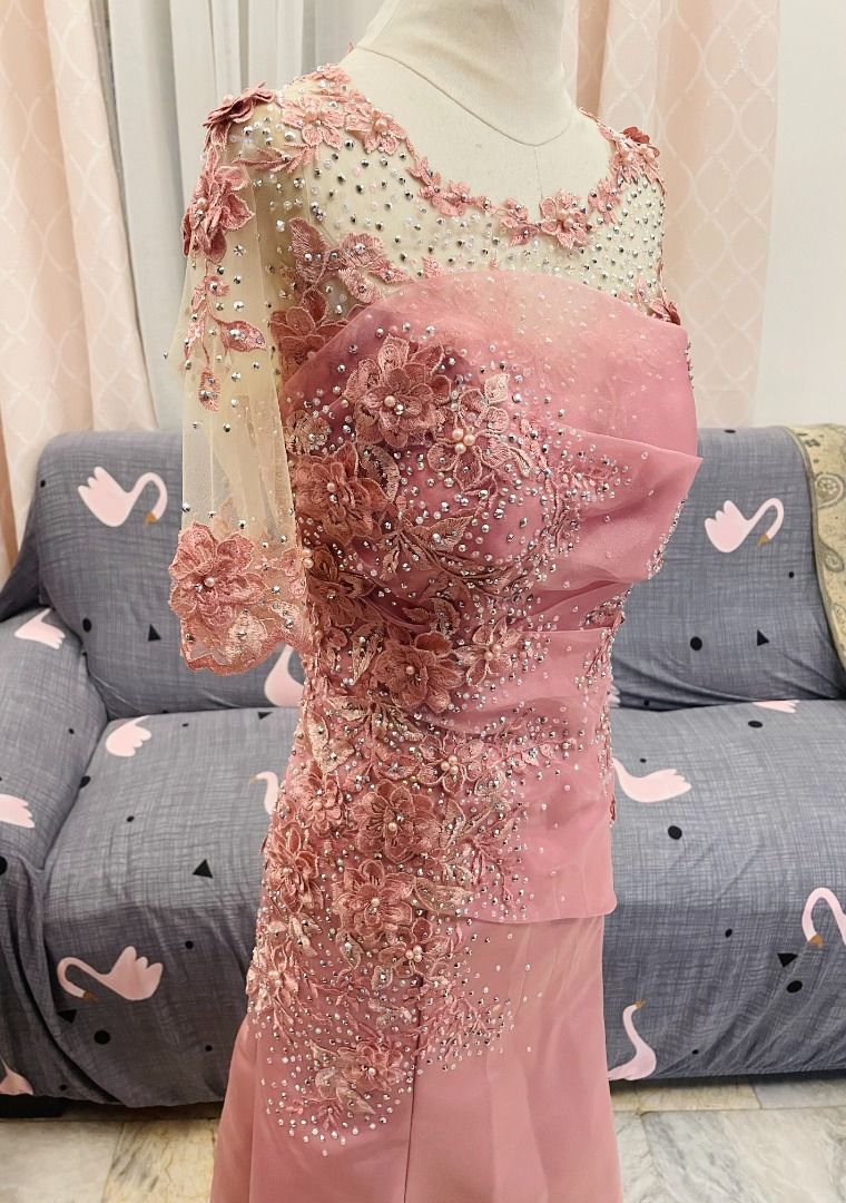 Lazada long best sale gown sale