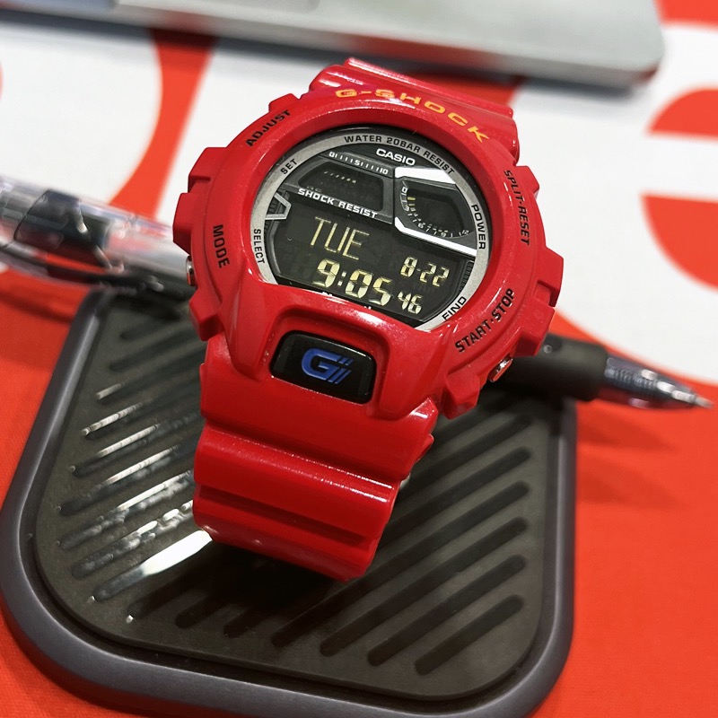 ULVVN G Shock GB6900 4 Red Bluetooth