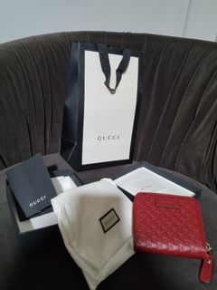 Gucci GG Marmont Matelasse Mini Chain Bag Hibiscus Red BNIB Made