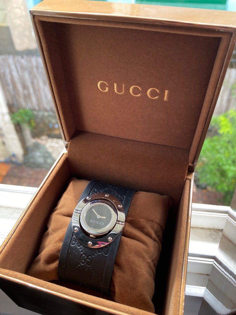 Gucci 112 twirl ladies watch top