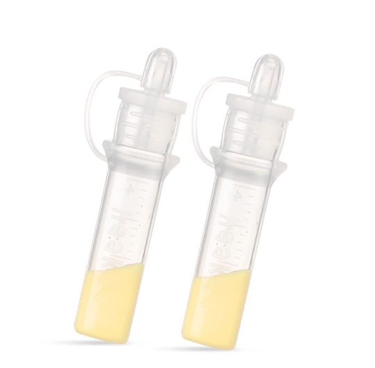 haakaa Colostrum Collector Syringes for Breastmilk Syringe Liquid, Collect  Store