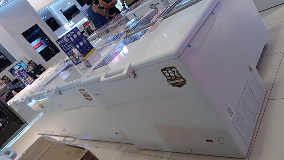HAIER SOLID TOP CHEST FREEZER on Carousell