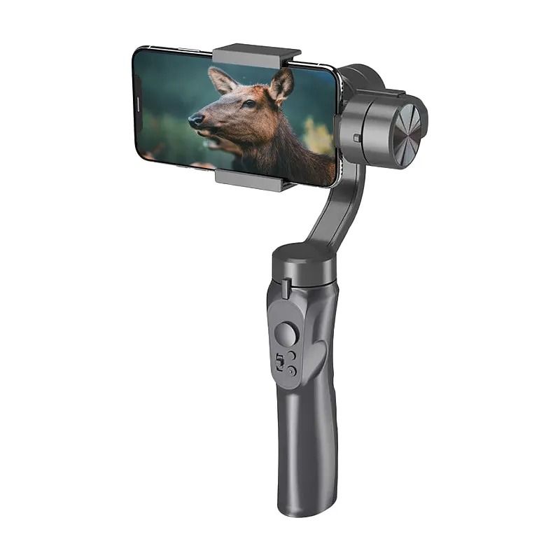 Handheld Gimbal Camera Smartphone Gimble Mobile Stabilizer (Category: Gimbals & Stabilizers ) located in Manila. Submitted by sdfsolutions (Listing ID 1250525023, Image 1). Description: Charging voltage 5V Charging current 0.5A Working voltage 3.4~4.2V Working current 0.2A~2A No. 1 motor (heading) -160°~160° No. 2 motor (rolling) -160°~160° No. 3 motor (pitch) - 160°~160° Battery duration approximately 4 hours Working temperature 10 ° C ~ 45 ° C 