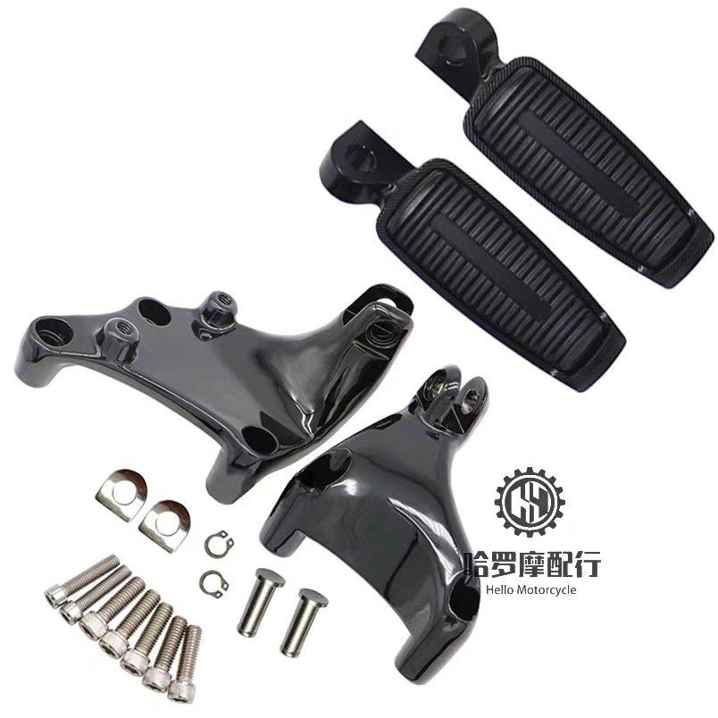 Harley Davidson Sportster Iron 883 pillion rear foot pegs
