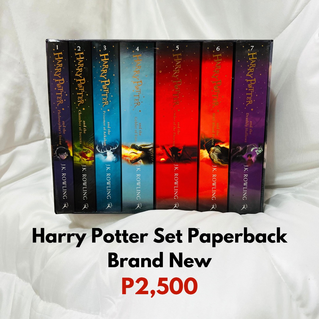 Harry Potter Boxed Set, Hobbies & Toys, Books & Magazines, Fiction ...