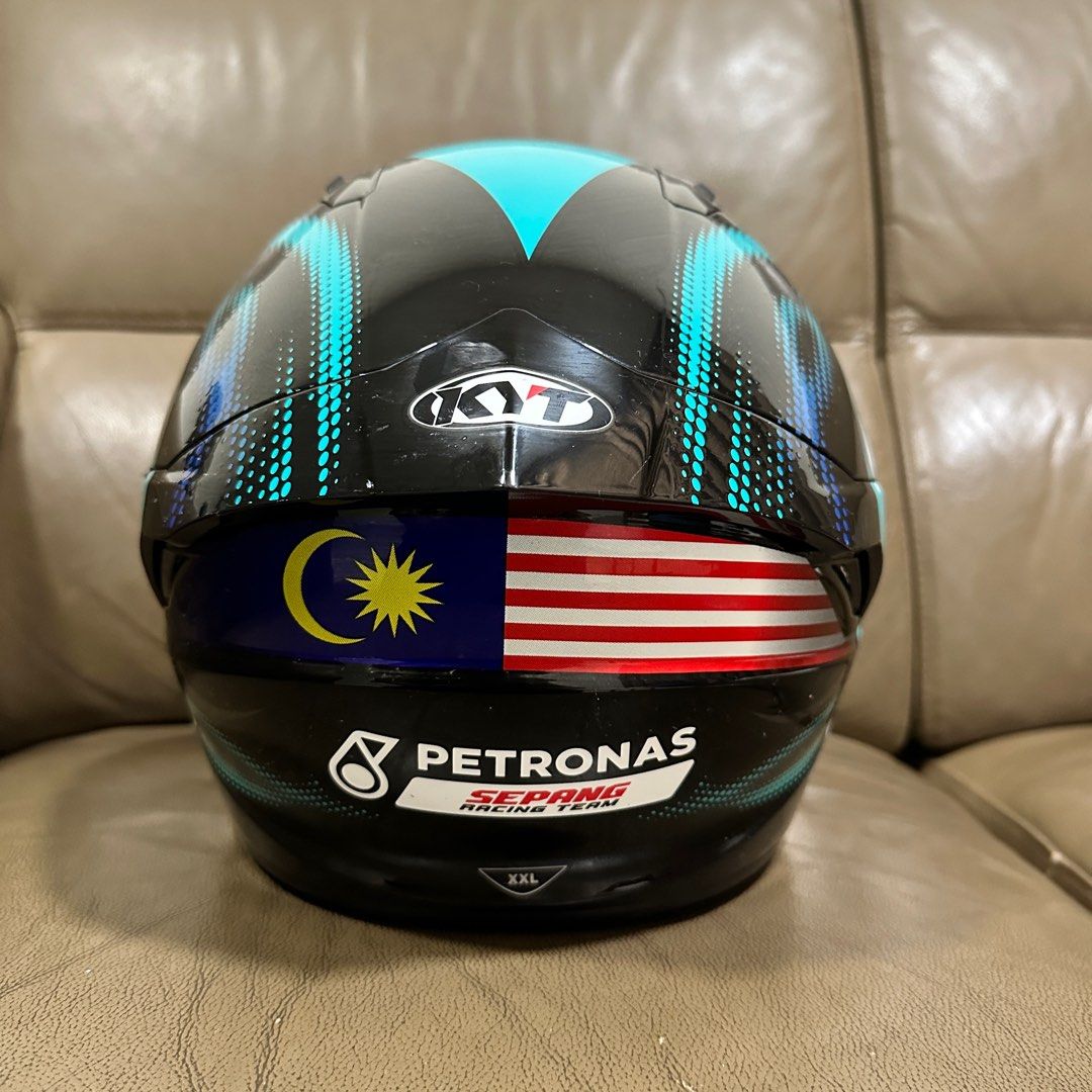 KYT Helmet Petronas Limited Edition (Like New), Motorbikes on Carousell