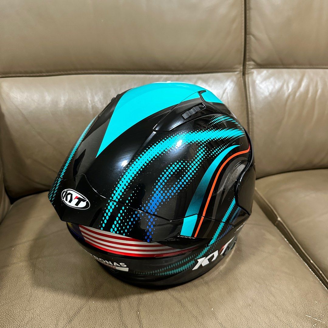 KYT Helmet Petronas Limited Edition (Like New), Motorbikes on Carousell