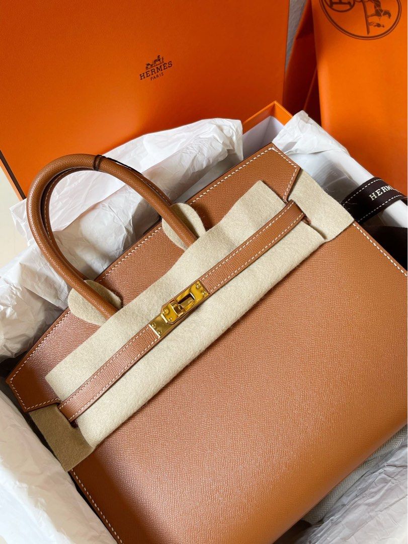 Hermes Birkin 25 Gold Consigned(Brand New), Women's Fashion, Bags