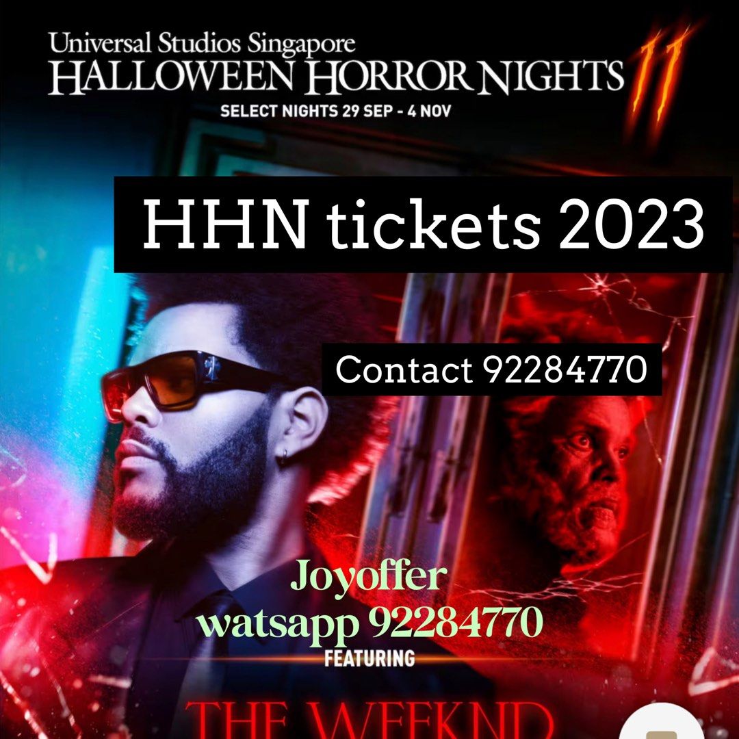 HHN 2023 tickets USS HHN Halloween Horror Nights , Tickets