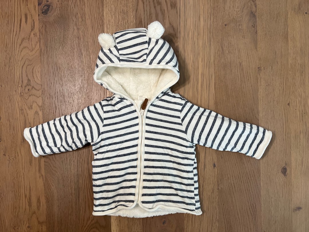 H&m baby hot sale fleece jacket