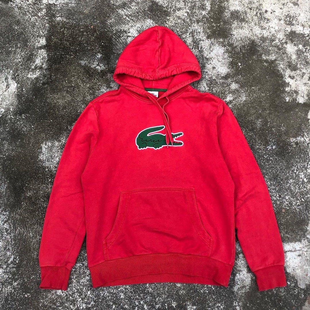 Hoodie lacoste big logo original cheap