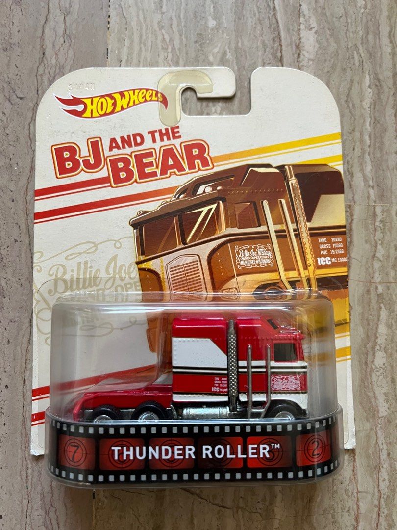 HOT WHEELS BJ AND THE BEAR THUNDER ROLLER, Hobbies & Toys, Toys 