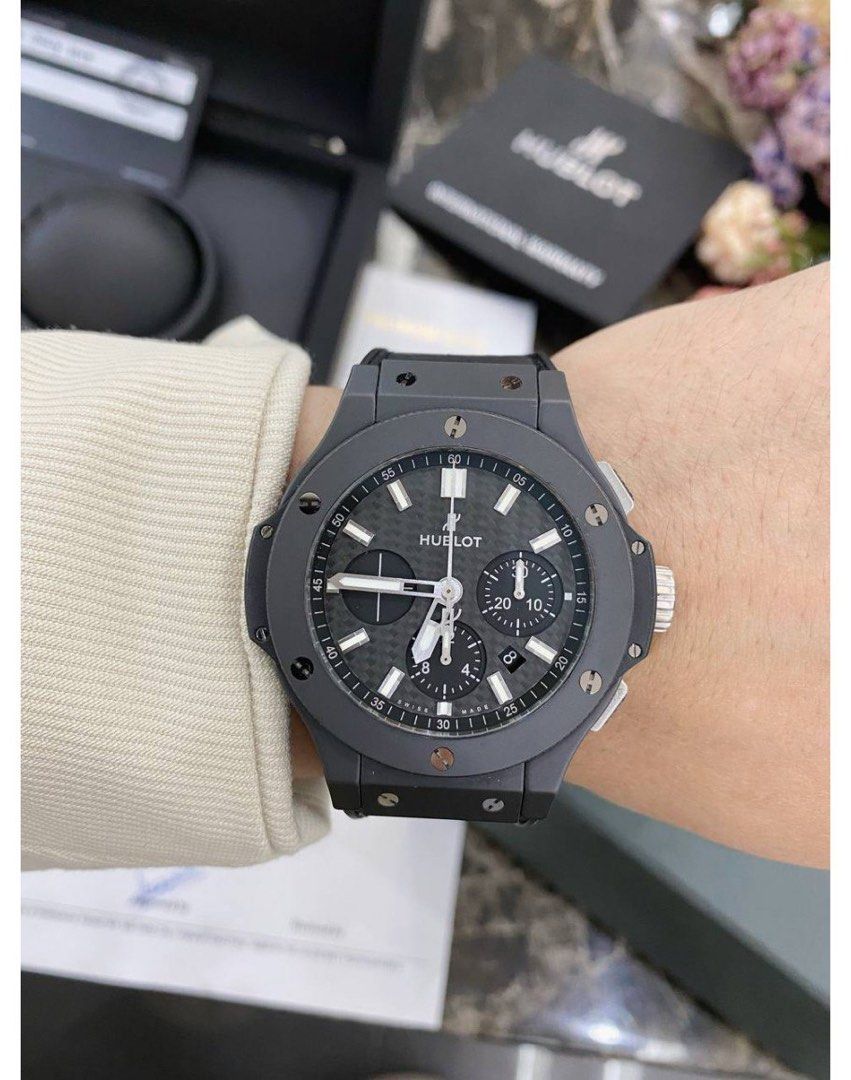 Hublot aero top bang black magic