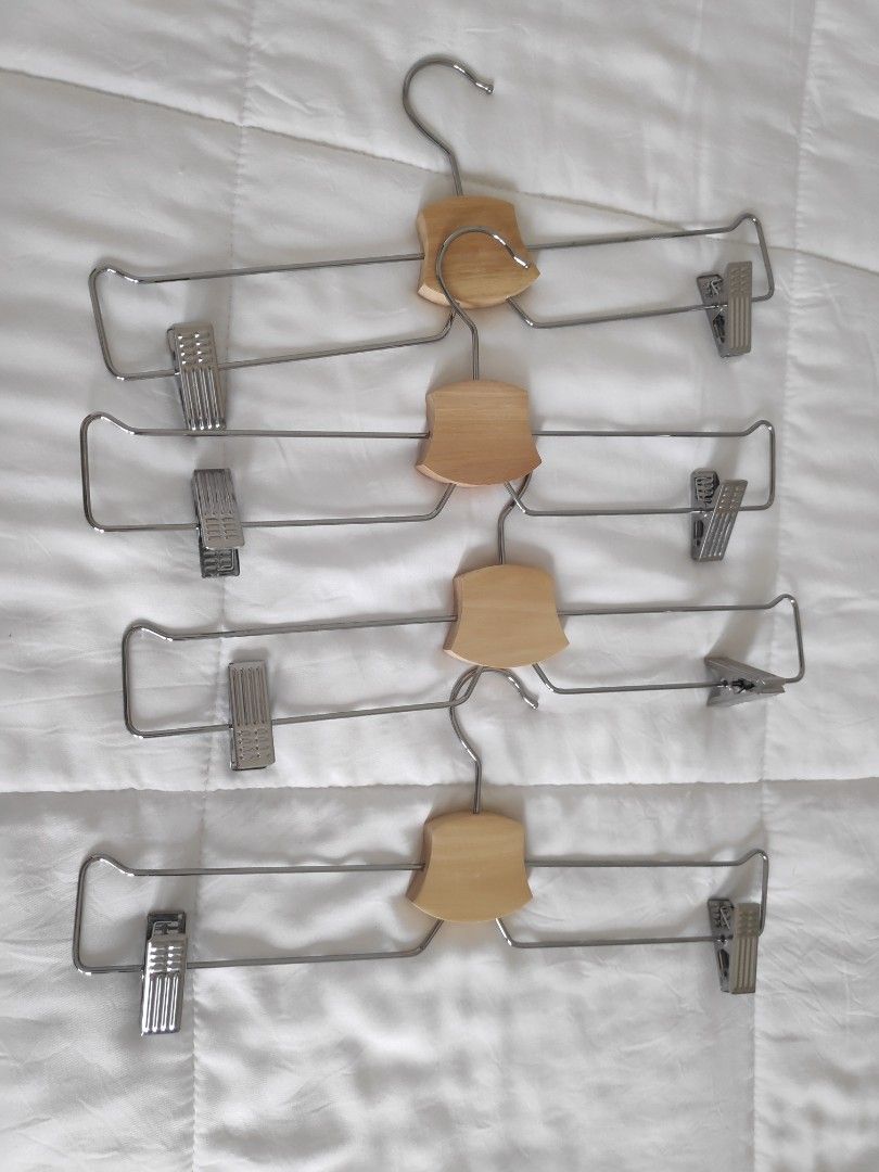 ikea bumerang pants hanger, Perabotan Rumah di Carousell