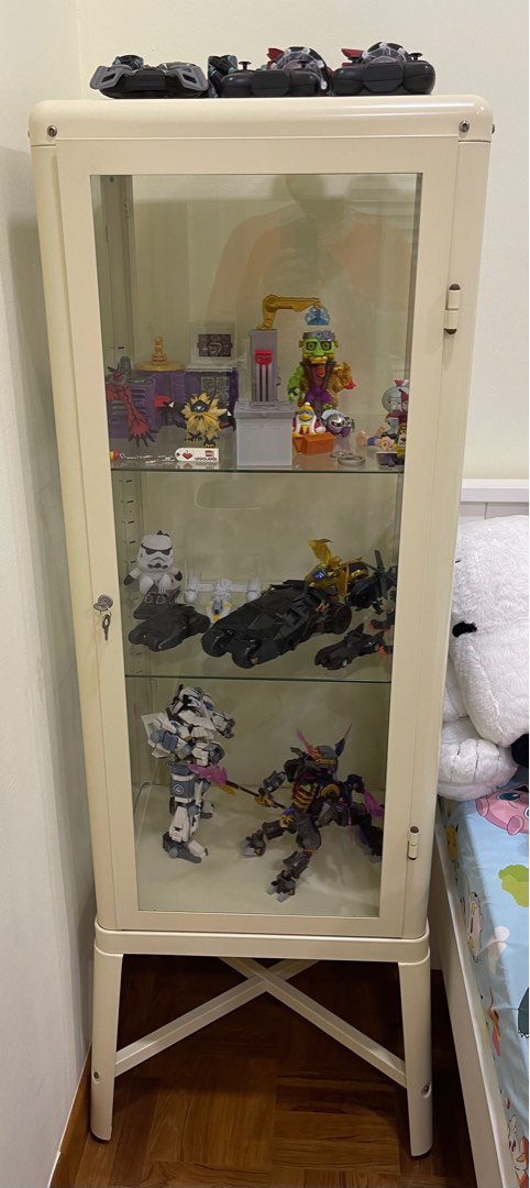 ikea glass display cabinet instructions