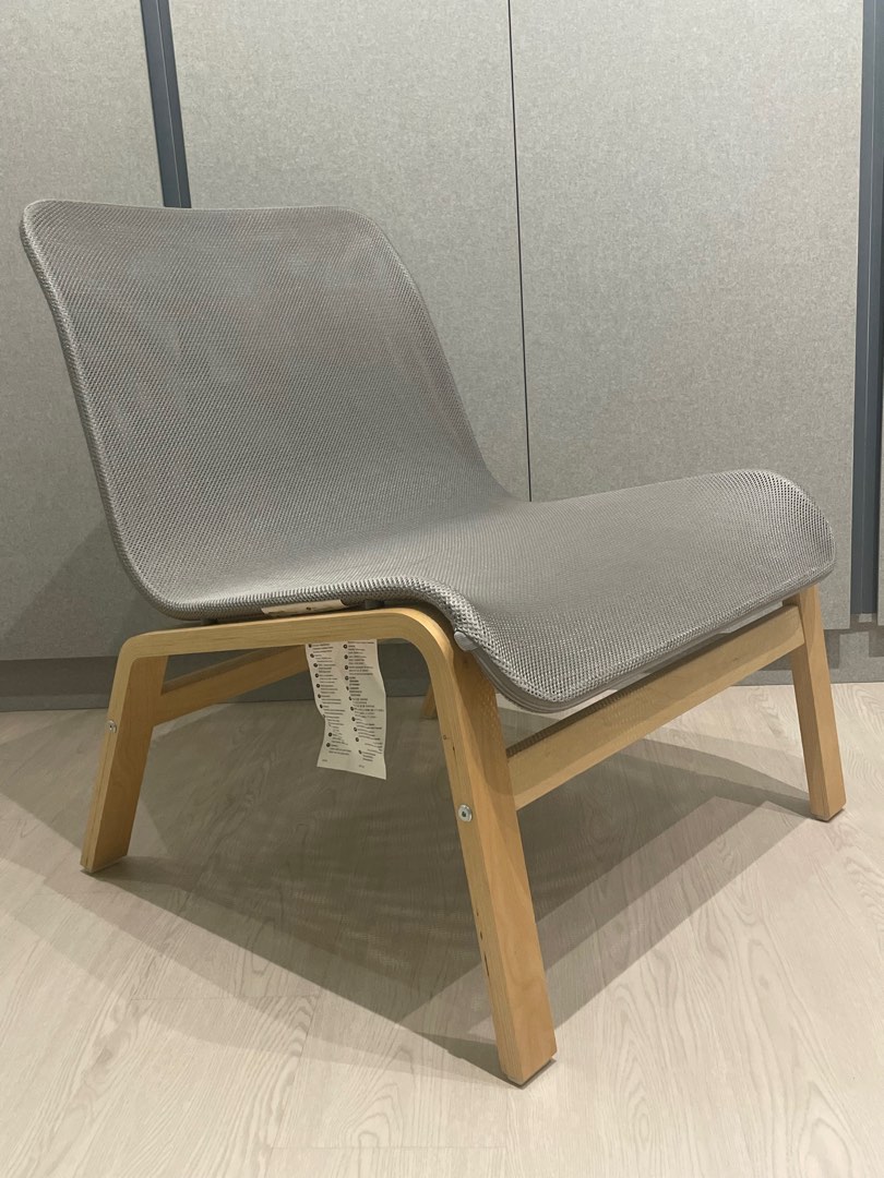 IKEA NOLMYRA Easy chair Furniture Home Living Furniture Chairs on Carousell