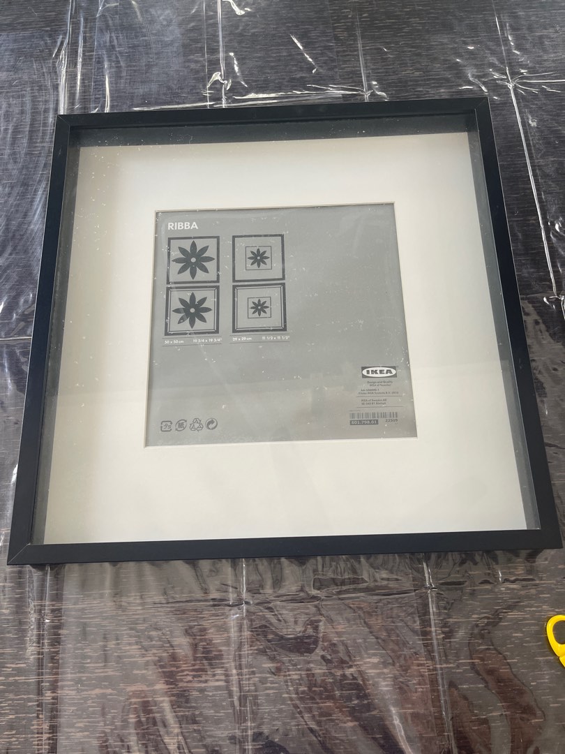 Ikea RIBBA picture frame 50x50, Furniture & Home Living, Home Decor