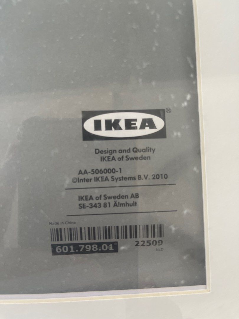 Ikea RIBBA picture frame 50x50, Furniture & Home Living, Home Decor