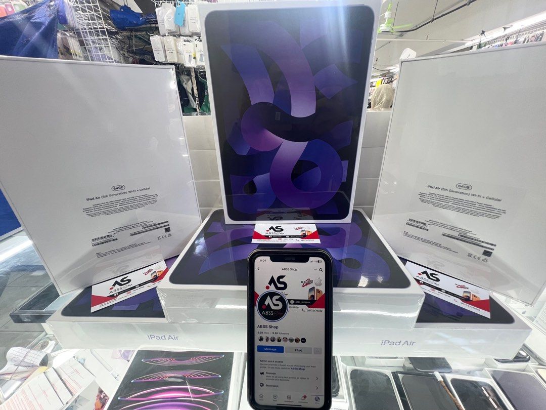 iPad’s Pro/air/mini Brandnew Sealed (Category: iPad) located in San Juan City. Submitted by abss_shop_ph (Listing ID 1250403298, Image 3). Description: Back To school Price Big SALE‼️ iPad pro 11” M2 Chips wifi 128gb ₱44,300 256gb ₱50,100 iPad pro 12.9”M2 chips Wifi 128gb ₱57,300 256gb ₱61,300 128gb ₱59,300 (wifi+cellular ) 256gb ₱63,300 (wifi+cellular) ================ 12.9” 128gb | ₱46,800 (WiFi) 12.9” 256gb | ₱52,800 (WiFi) ================= i