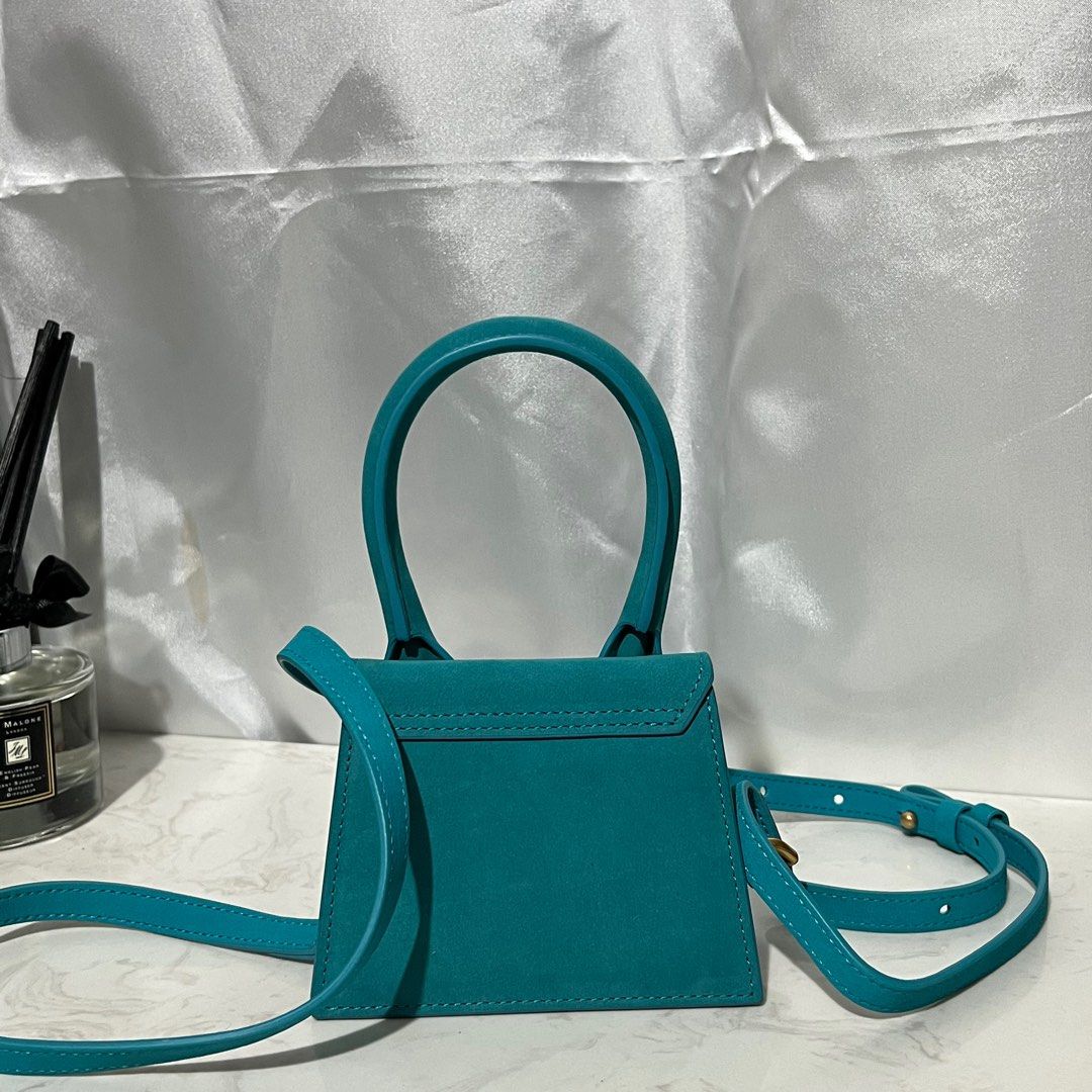 Jacquemus green Mini Le Chiquito Top-Handle Bag