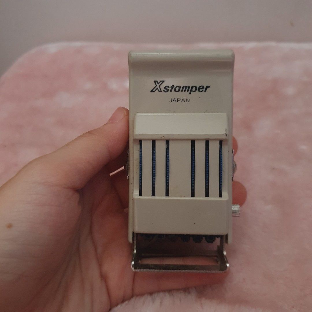 Japan Xstamper Numbers Stamp Self Ink, Hobbies & Toys, Stationary