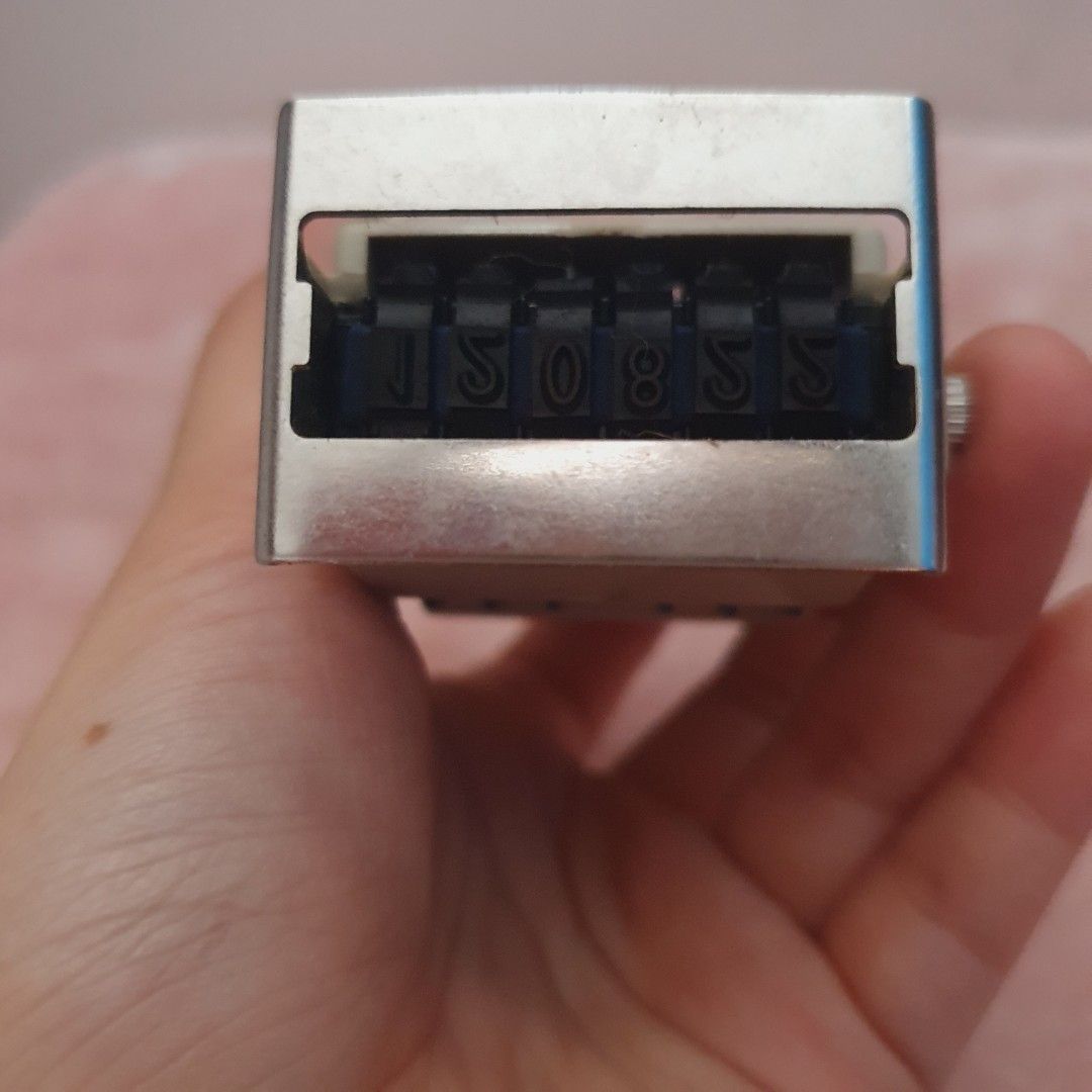 Japan Xstamper Numbers Stamp Self Ink, Hobbies & Toys, Stationary