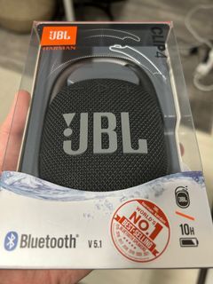 JBL Clip 4- Black Brand New [Unopened in Box]