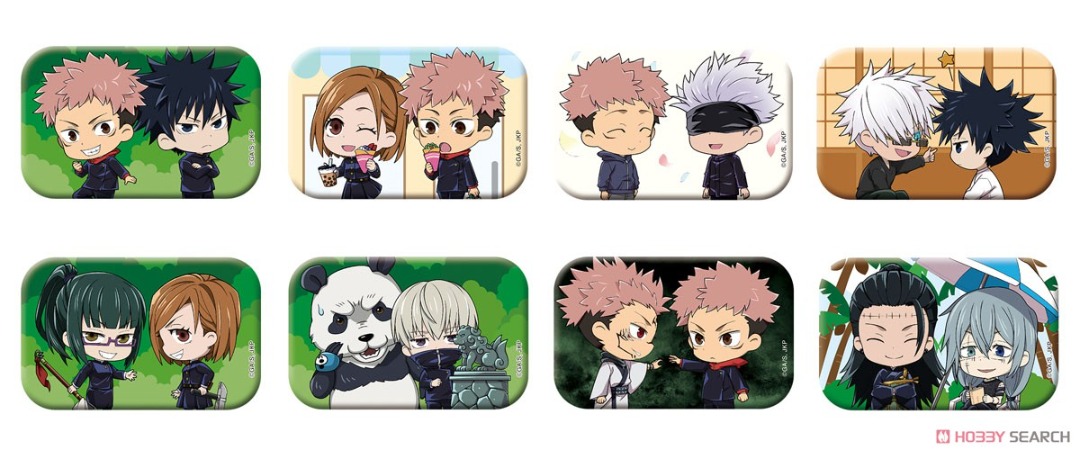 Jujutsu Kaisen] Character Badge Collection (Set of 9) (Anime Toy) -  HobbySearch Anime Goods Store