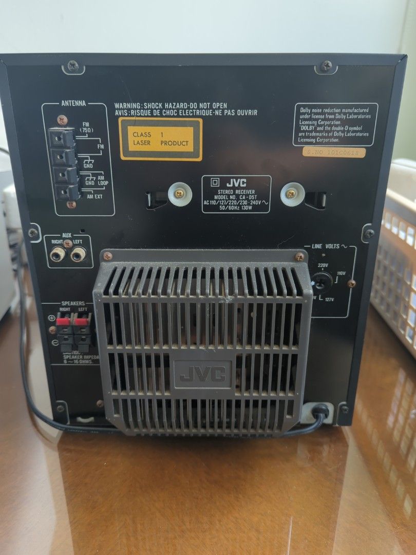 JVC compact component system (MXD5T), Audio, Other Audio Equipment on