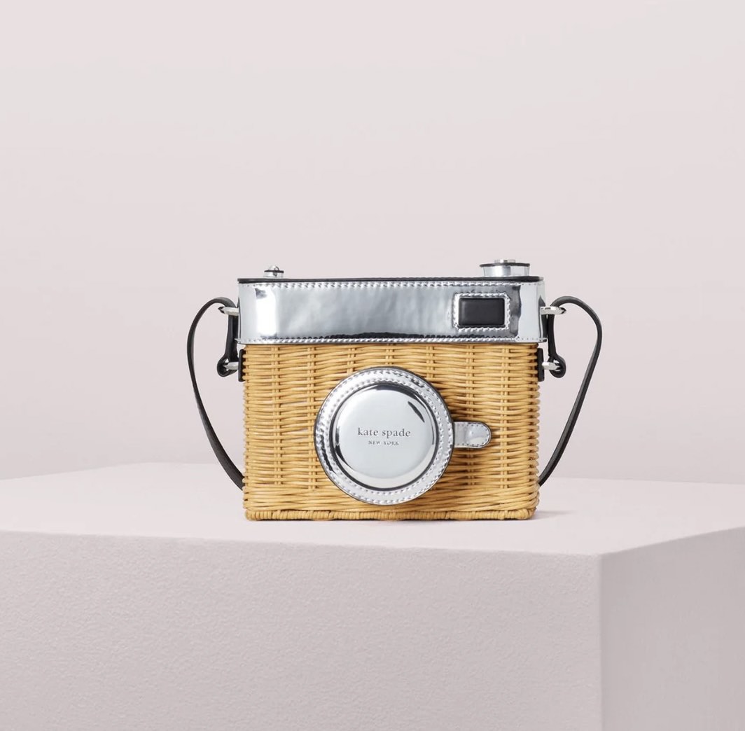 Kate Spade Rose Camera Bag, Women's Fashion, Bags & Wallets, Crossbody Bags on Carousell