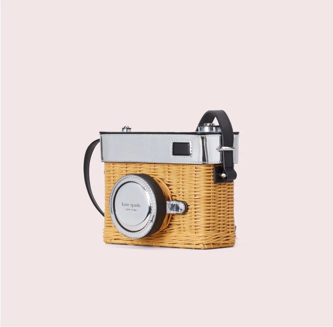 Kate Spade Rose Camera Bag, Women's Fashion, Bags & Wallets, Crossbody