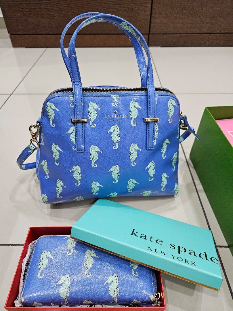 Authentic Kate Spade Handbag/wallet Set