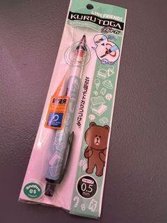 Kurutoga  Mechanical Pencil 0.5  Line Friends