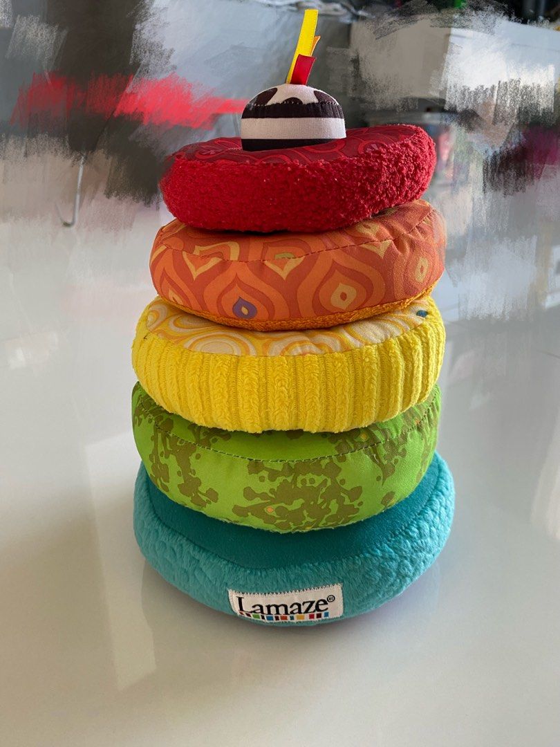 Rainbow best sale stacking rings