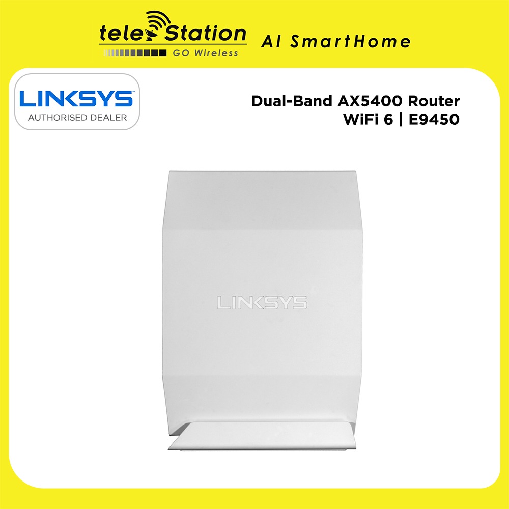 Linksys AX5400 Dual-Band WiFi 6 EasyMesh Compatible Router E9452-AH ...
