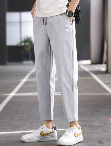 Track pants elastic ankle outlet