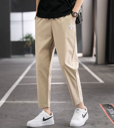 Chino pants with elastic ankles hotsell