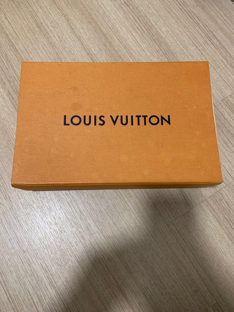 Authentic Louis Vuitton LV Paper Bag and Box Orange, Luxury, Bags & Wallets  on Carousell