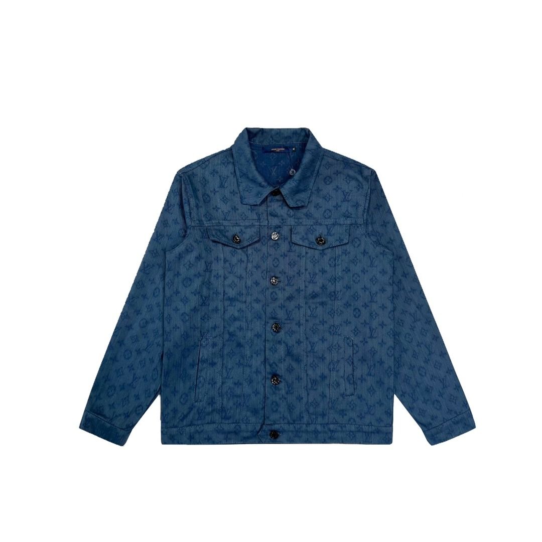 Louis Vuitton Star Gradient Denim Jacket Shirt LV, Men's Fashion, Coats,  Jackets and Outerwear on Carousell