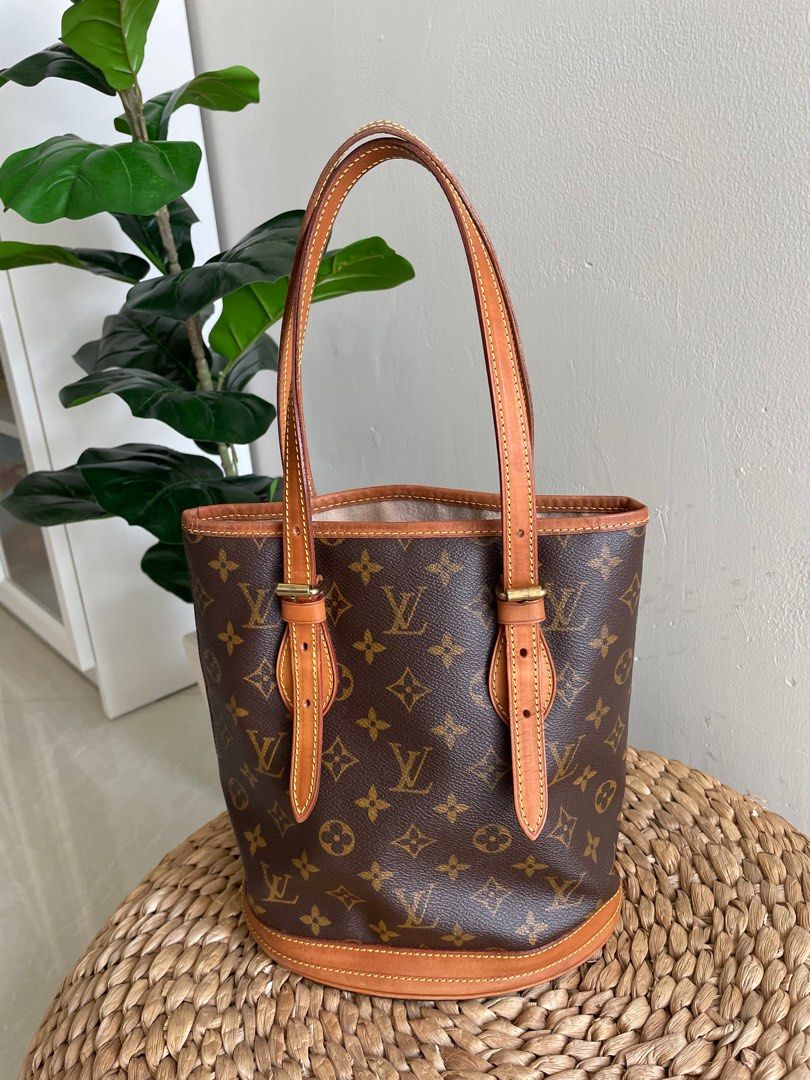 Louis vuitton bucket bag authentic deals