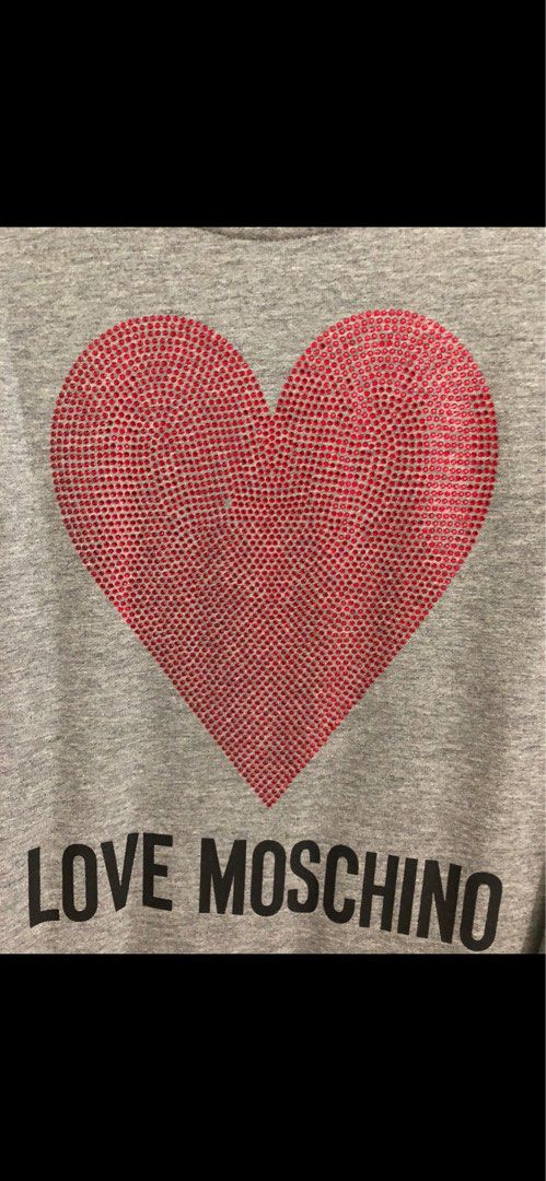 Love moschino heart sweater discount