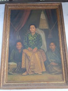 LUKISAN TUA COPY RADEN SALEH
