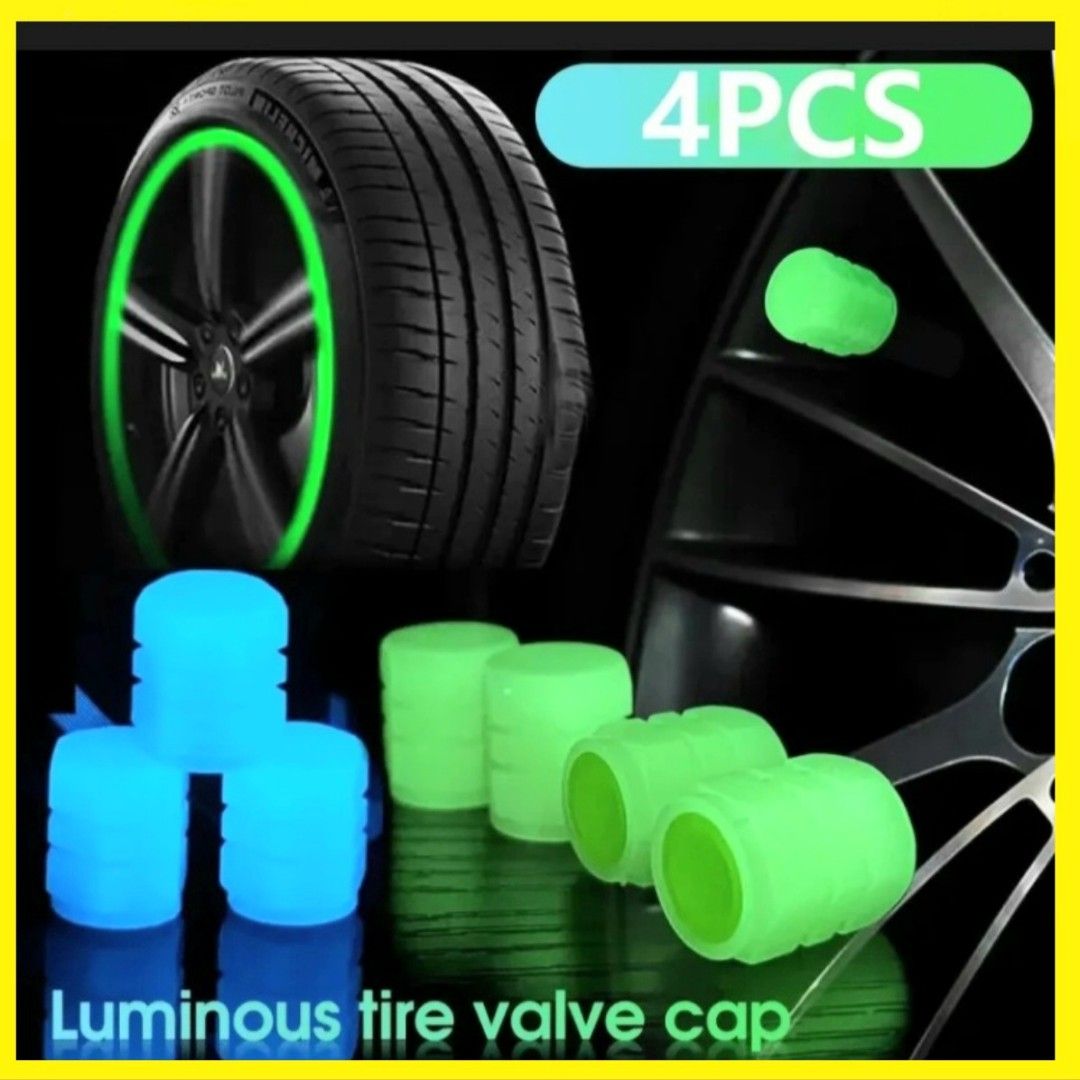 Luminous car tyre cap, Car Accessories, Accessories on Carousell