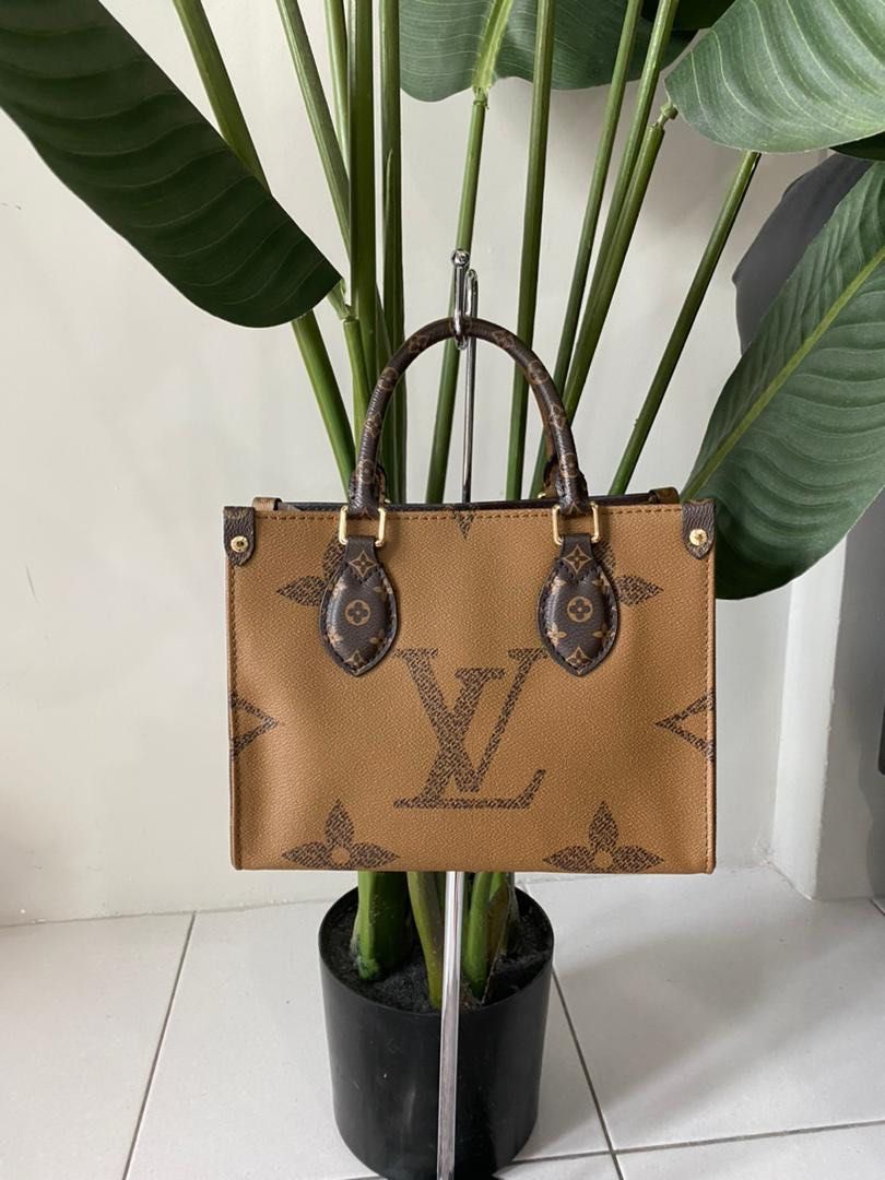 Louis Vuitton - Authenticated LV Riverside Handbag - Cloth Brown for Women, Very Good Condition