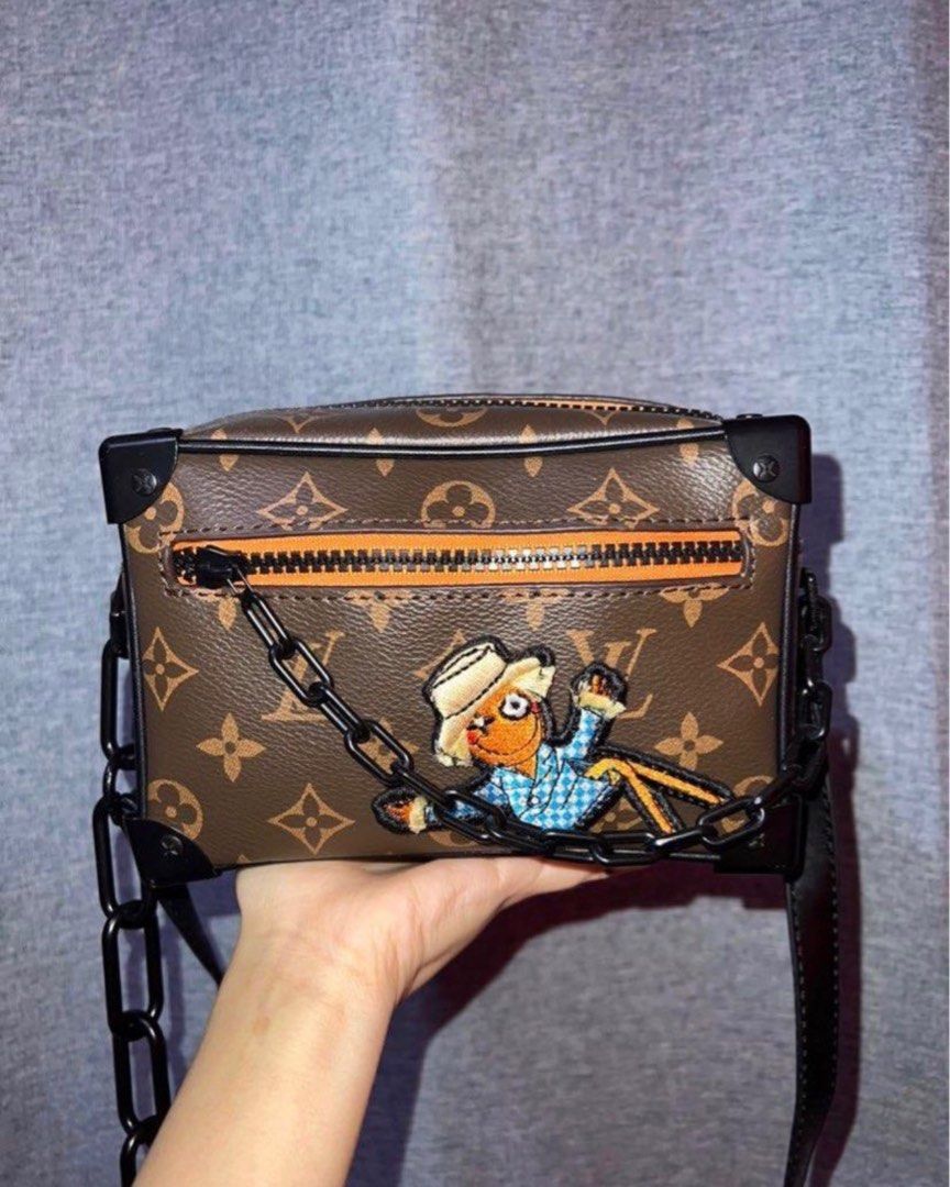 Authentic Louis Vuitton x Virgil Abloh Mini Soft Trunk Monogram Orange  Chain, Luxury, Bags & Wallets on Carousell