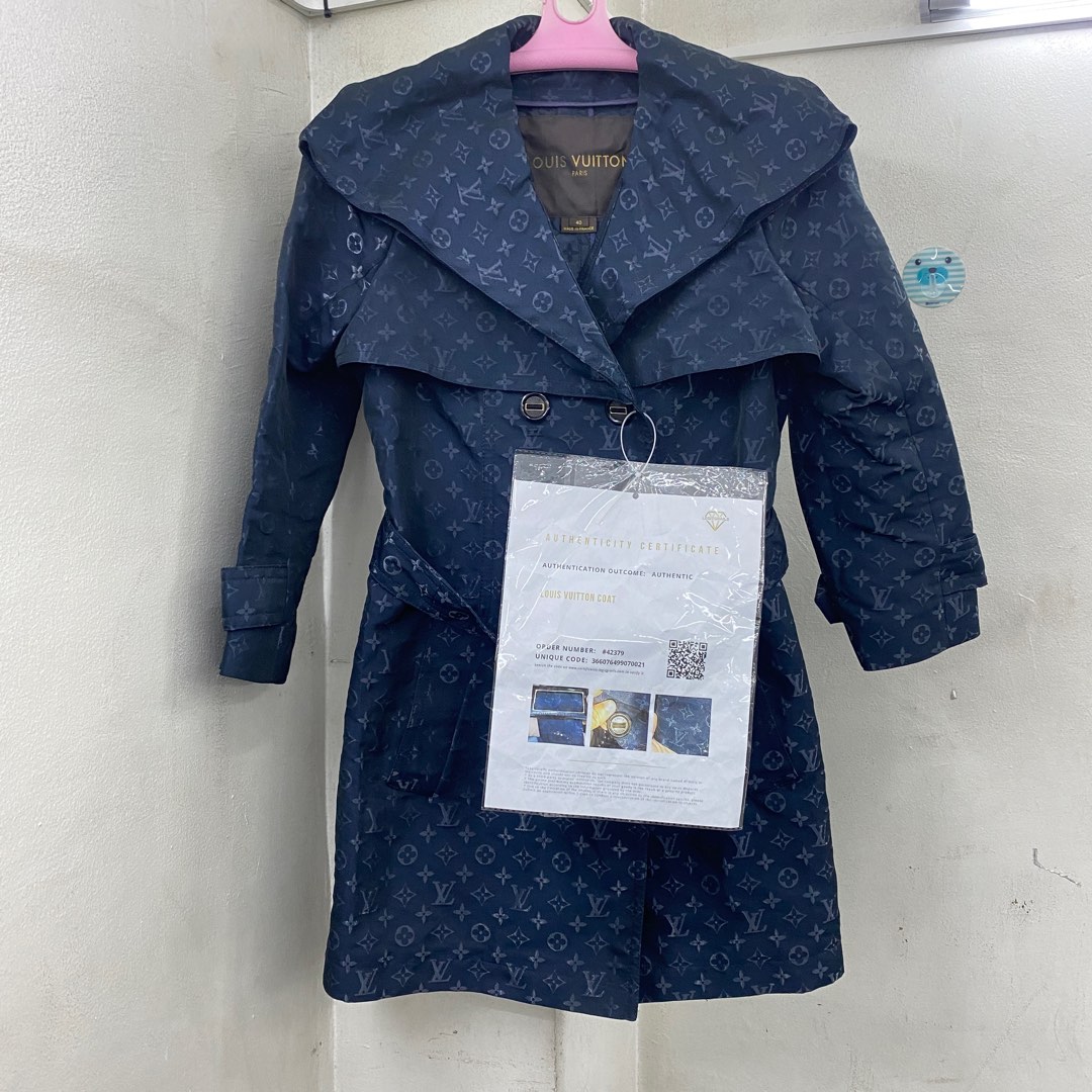 Lv trench coat, Women's Fashion, Coats, Jackets and Outerwear on Carousell